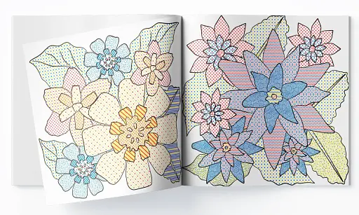 Водяні розмальовки. Квіти - фото 3