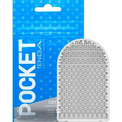 Мастурбатор Tenga Pocket Crystal Mist (SO5598) [96201]