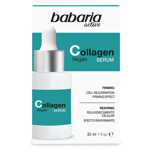 Сироватка для обличчя Babaria проти зморшок з рослинним колагеном 30 мл - фото 1