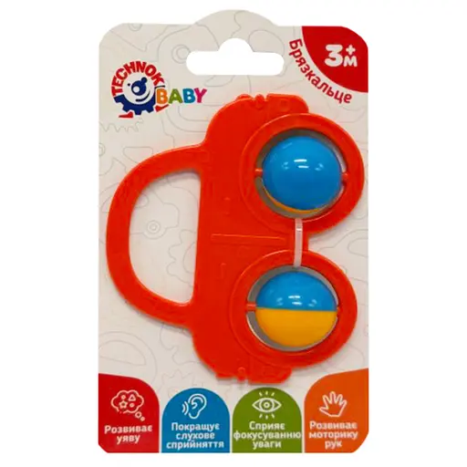 Детская погремушка Машинка ТехноК 9338TXK-16 - фото 1