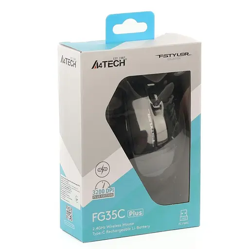 Миша A4Tech Fstyler FG35C Plus (Grey) USB (FG35C Plus (Grey)) - фото 11