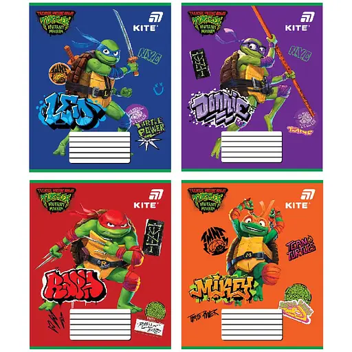 Набор тетрадей Kite SNT в косую линию 12 листов 25 шт. (NT26-235) - фото 1