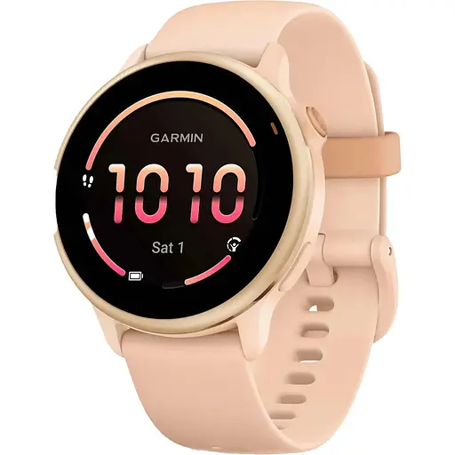 Смарт-часы Garmin Vivoactive 6 Metallic Pink Dawn with Pink Dawn Band 010-02985-03