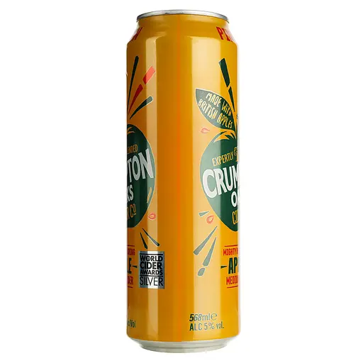Сидр Crumpton Oaks Apple, 5%, ж/б, 0,568 л - фото 2