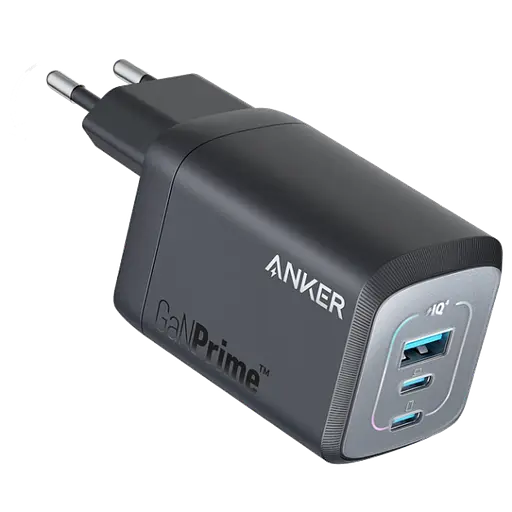 Зарядний пристрій Anker 735 CHARGER GaNPrime 67 W 3 виходи 2C+A (A2669) - фото 1