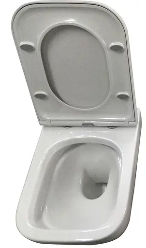 Сидение для унитаза Volle Orlando Rimless Slim 13-35-054, Белый - фото 1