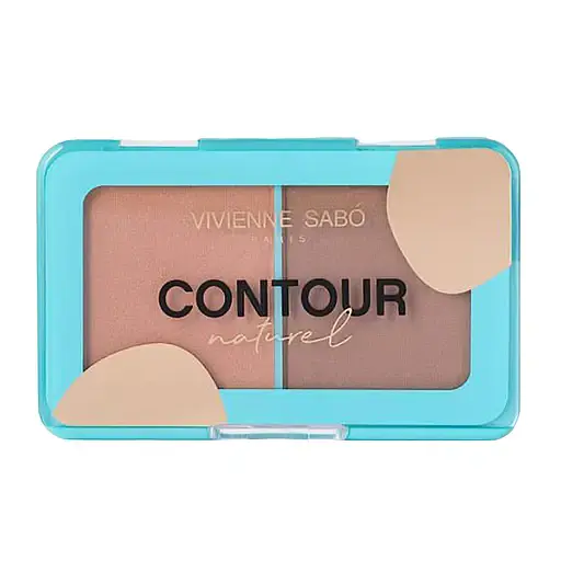 Палетка для контурингу обличчя Vivienne Sabo Contour Naturel 04 6 г (8000019905786) - фото 1