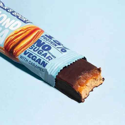 Протеїнова халва Sister's Sport Protein Halva, 40 грам - Карамель-мигдаль - фото 2