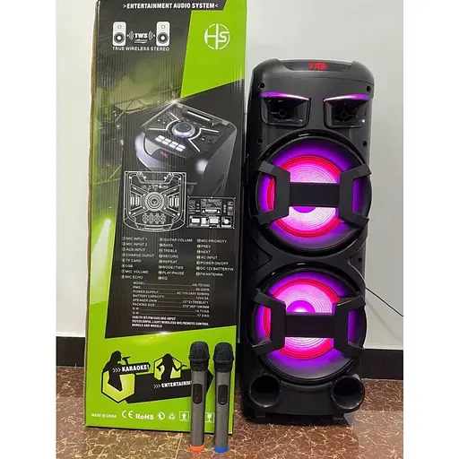 Профессиональная колонка Hansuo HS-TD1030 аудиосистема X2 Super Bass - фото 8