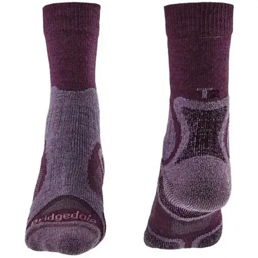 Шкарпетки Bridgedale Hike LW T2 Endurance Boot Wmn Original Plum S (1053-710628.350.S) - фото 2