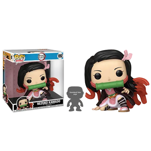 Фігурка Funko POP Jumbo: Незуко Камадо 1892 з аніме Клинок, що розсікає демонів Demon Slayer - фото 3