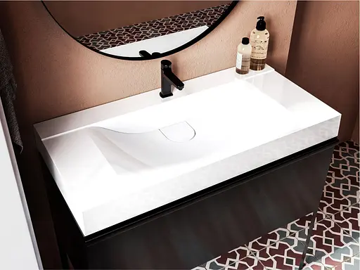 Умивальник Miraggio Fly 1000 0000733, Білий - фото 4