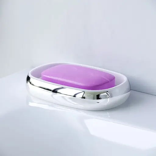 Мильниця Am.Pm Sensation скляна скляна хром A3031200, Хром - фото 2