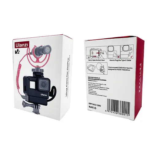 Кріплення Ulanzi Vijim CM027 Go-Quick II Head Strap Mount for GoPro and Phone (UV-C020GBB1 CM027) - фото 2