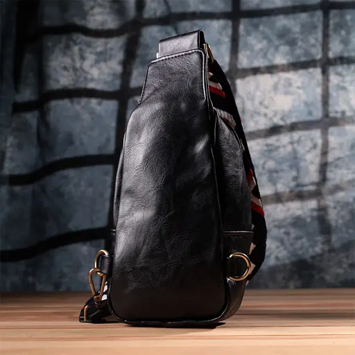 Женская сумка слинг Vintage через плечо из экокожи 13.5х12.5х7 см sum0027539 - фото 10