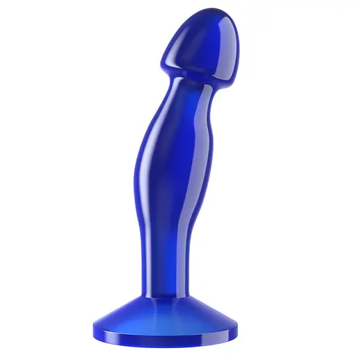 Анальна пробка Flawless Clear Anal Plug 6.5'' 16.5 см (синій)