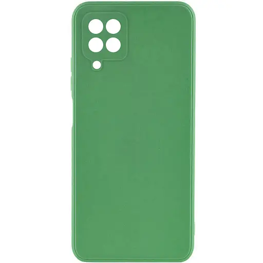 Силиконовый чехол Candy Full Camera для Samsung Galaxy M33 5G Зеленый/Green