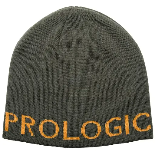 Шапка Prologic Bivy Logo Beanie One size Rifle Green/Orange - фото 1