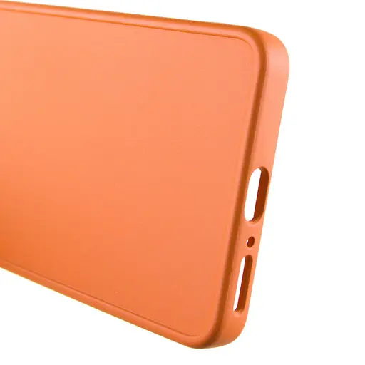 Чехол Epik TPU Bonbon Metal Style для Xiaomi Redmi Note 13 Pro 4G/Poco M6 Pro 4G Оранжевый/Papaya - фото 5