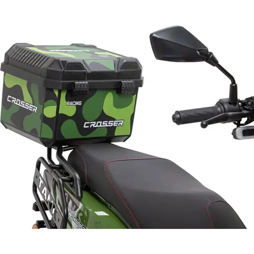 Електроскутер Двомісний Crosser CR-21 (2500W 72V/35Ah) Графенова батарея Зелений - фото 9