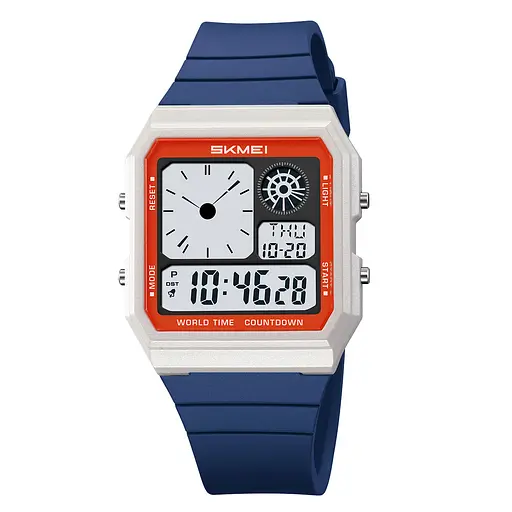 Годинник наручний 2347WTBU Blue-White Skmei acs0029993