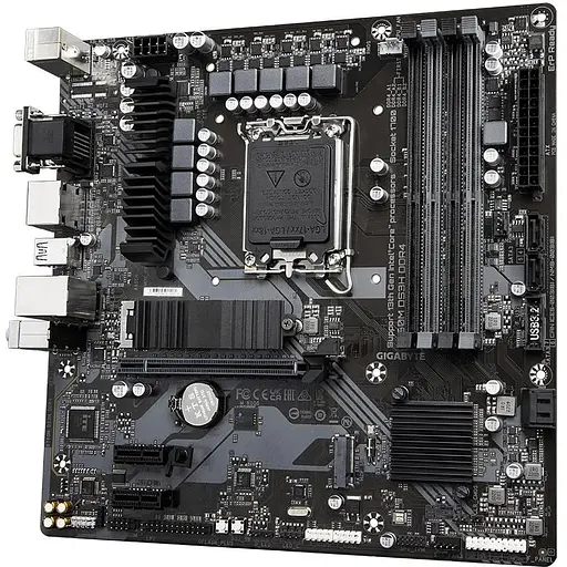 Материнская плата Gigabyte B760M_DS3H_DDR4 s1700 B760 2xDDR4 HDMI DP mATX - фото 3