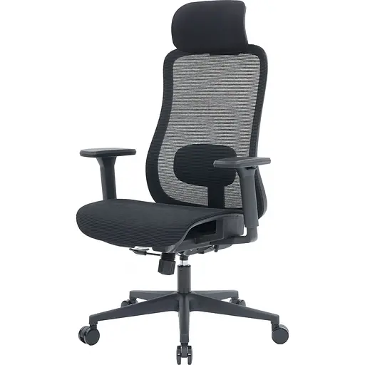 Офісне крісло OfficePro Wave OC670 Black (OC670-B-B-B) [148653] - фото 3