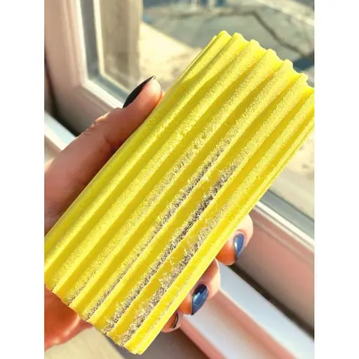 Уценка. Губка для пыли Scrub Daddy Dump Duster желтая - фото 3