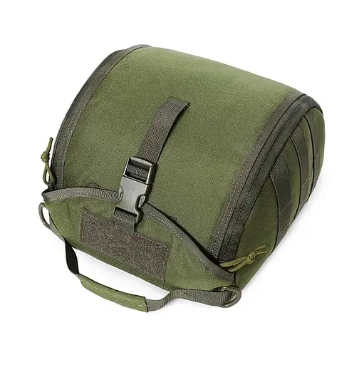 Сумка подсумок Mil-Tec для шлема с креплением Molle (Оливковый) - фото 2