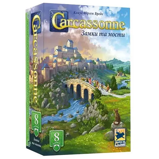 Настольная игра Feelindigo Каркассон: Замки и мосты (Carcassonne: Bridges, Castles and Bazaars) (укр.) (FI25073) - фото 1