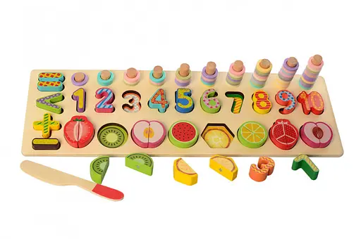 Розвиваючий набір першокласника MD 2284 дерев'яний