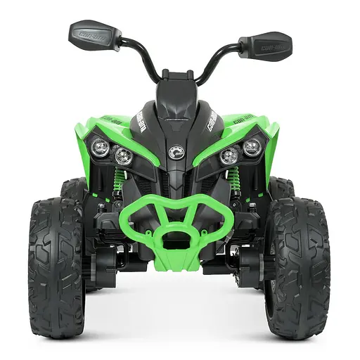 Електромобіль дитячий Bambi Квадроцикл M 5001EBLR-5 з пультом керування звуком і світлом Зелений - фото 8