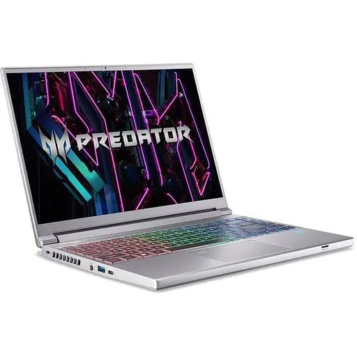 Ігровий ноутбук Acer Predator Triton 14 PT14-51-75FP, (NH.QLQEX.005), Intel Core i7-13700H до 5 ГГц, 14 WQXGA, 16 ГБ, SSD 1 ТБ, NVIDIA GeForce RTX 4070 8 ГБ, Free DOS, сріблястий - фото 2