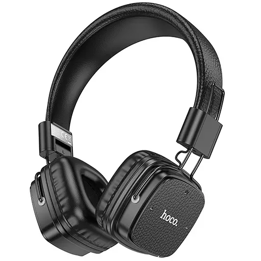 Накладні бездротові навушники Hoco W56 Earl Black - фото 2