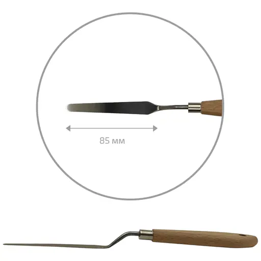 Мастихін Rosa Studio 11907 прямоукутний довжина 8.5 см ст.код1023 - фото 1