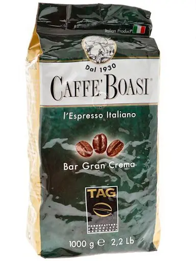 Кофе в зернах Caffe Boasi Gran Crema 1 кг - фото 2