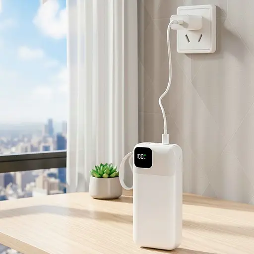 Повербанк TheGeneral Voltix 20000 mAh белый (40012819-08) - фото 8