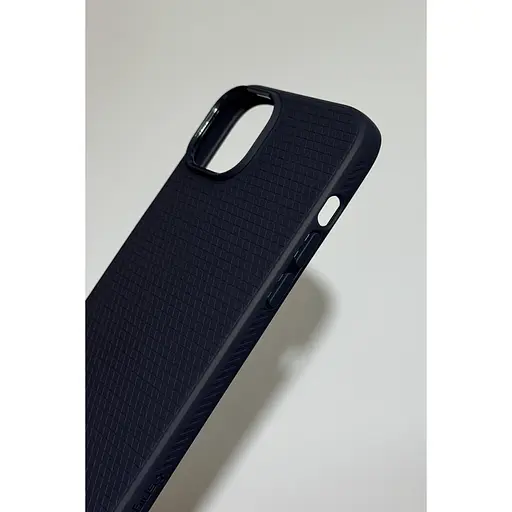 Оригінальний протиударний чохол Spigen Liquid Air Armor для iPhone 15 Plus/14 Plus Navy Blue ACS06651 - фото 9