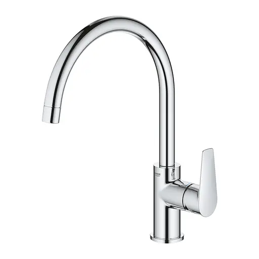 Комплект смесителей для ванной комнаты и кухни Grohe QuickFix Start Edge UA202501SK, Хром - фото 4