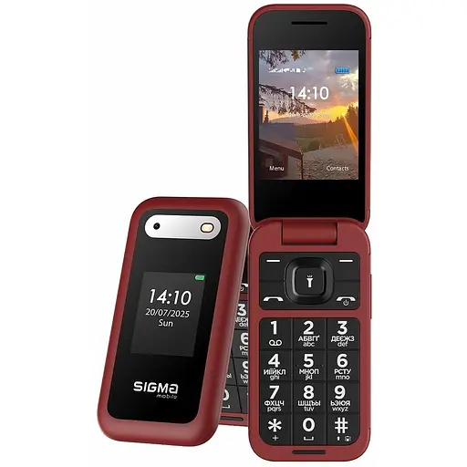 Мобильный телефон Sigma mobile X-style 281 CLIK Red UA UCRF