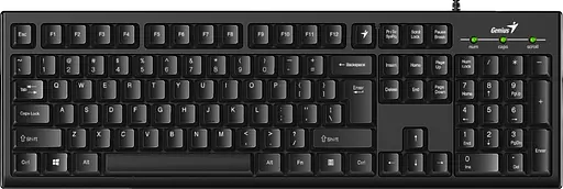 Клавиатура Genius Smart KB-100 Ukr Black (31300005410)