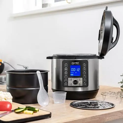 Мультиварка - скороварка First FA-5130-2-SI - фото 7