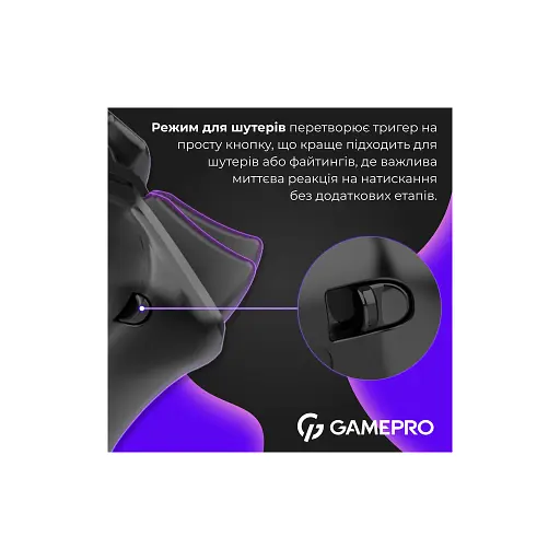 Геймпад GamePro GPS13B BT 5.3/USB/PC/iOS/Android/PS3/PS4 RGB Black (GPS13B) - фото 6