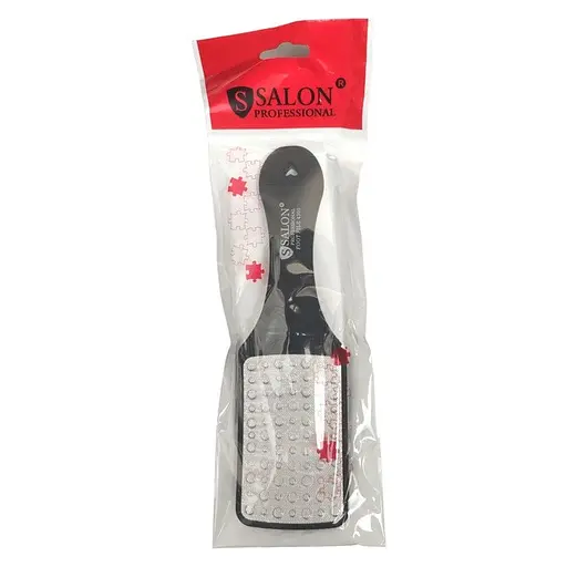 Тертка для п'ят Salon Professional 4300 лазерна професійна двостороння вигнута пемза для педикюру - фото 4