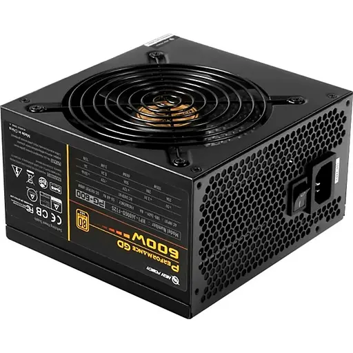 Блок живлення Highpower 600W 80+ GOLD (HP1-J600GD-F12S) - фото 1