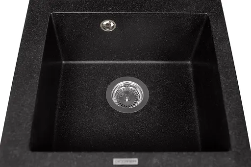 Кухонная мойка гранитная Miraggio Westeros black 875x504x199 00212207, Черный - фото 3