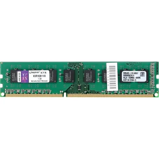 Модуль памяти Kingston DDR3 8Gb 1600 MHz (KVR16N11/8) Б/у - фото 1