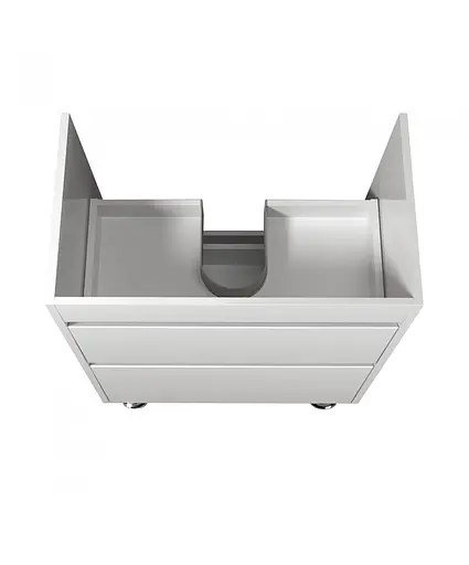 Тумба Мойдодир Prime 80 під умивальник/стільницю підлогова Білий - фото 4