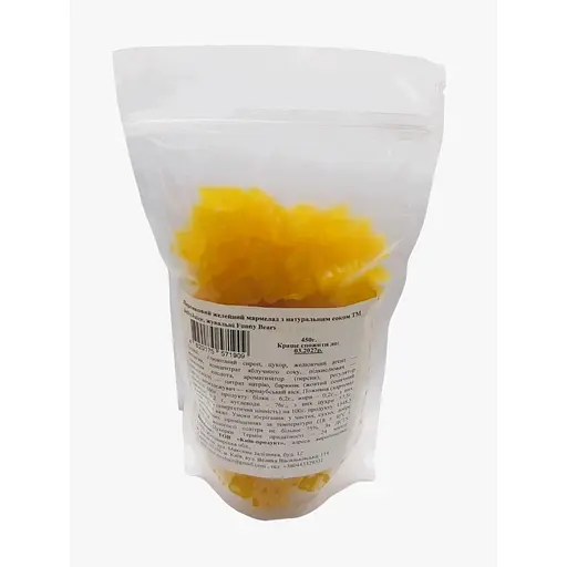 Мармелад желейний Jelly Juice Funny Bears Персиковий з натуральним соком 450 г - фото 2