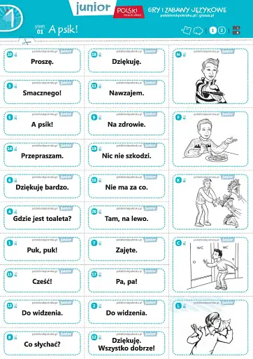 Polski, krok po kroku Junior 1. Gry i zabawy językowe - фото 2